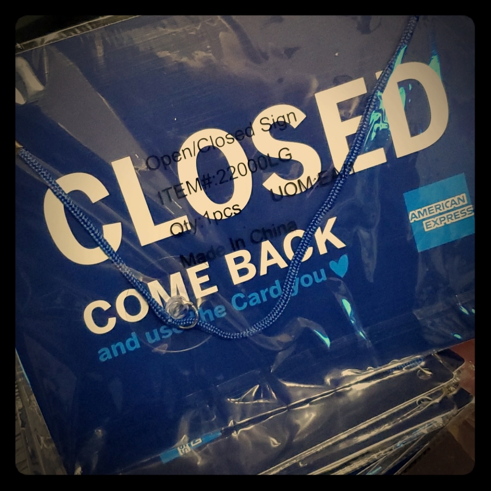 Business Open/Closed Sign